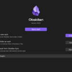 Obsidian の流行りに乗りたい